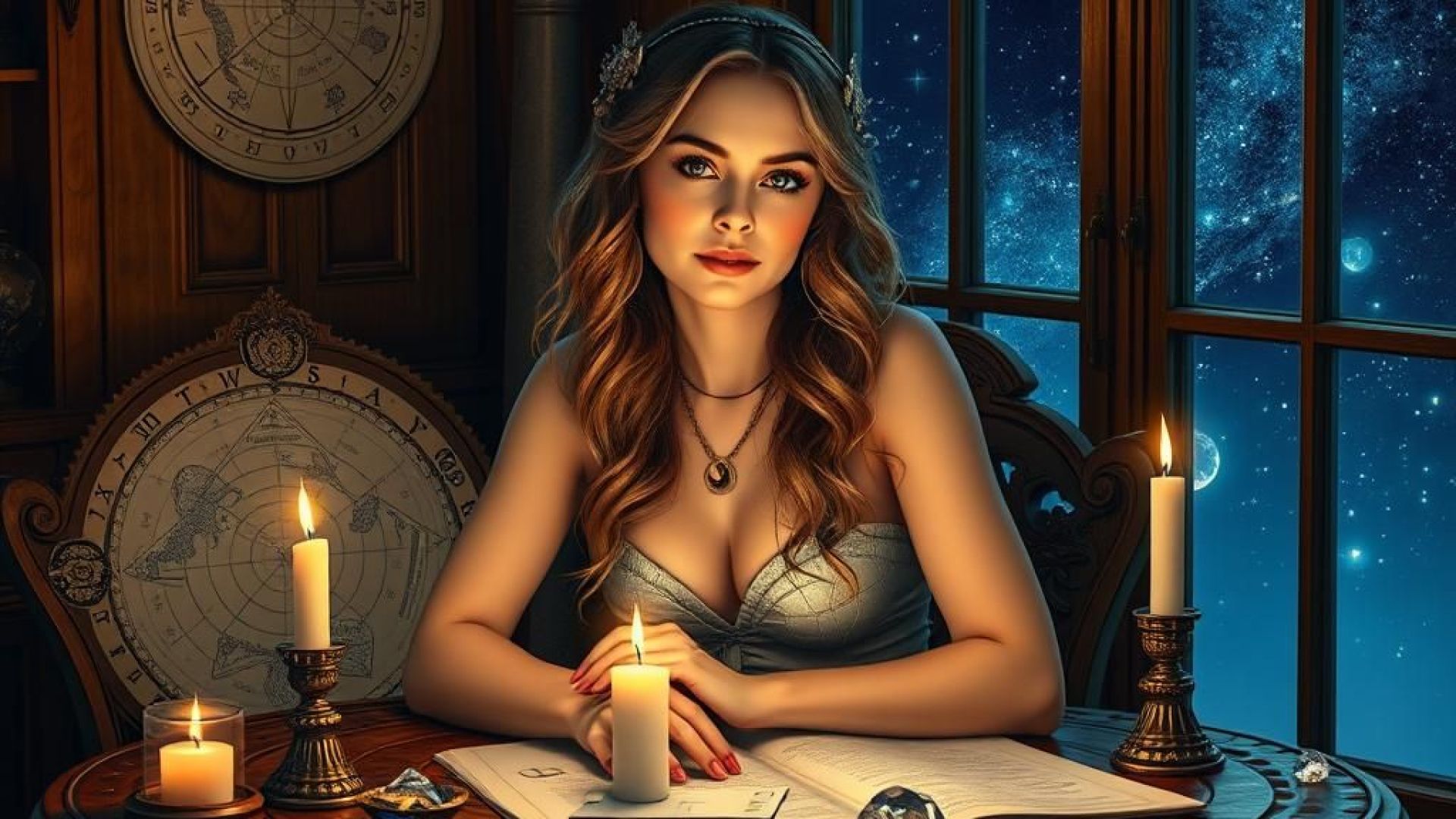 Séance de magnétisme  : profil 11